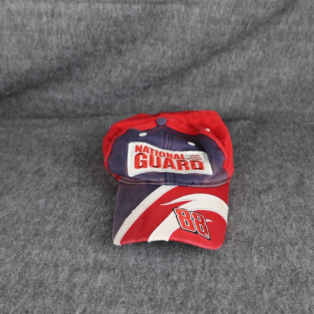 National Guard Dale Earnhardt Jr Hat Cap Strap Back Mens One Size NASCAR 88